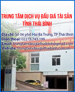 Địa chỉ trung tâm đấu giá thái bình